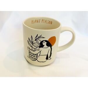 Opal House "Plant Person" Coffee Mug 16oz Ceramic Stoneware Tea Cup